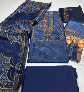Gul-e-Sahar Shisha Silk Blue