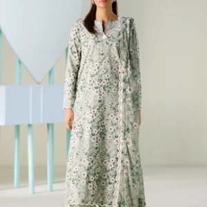 Faiza Faisal – MINT MUSE 3PC Unstitched Printed Lawn Suit