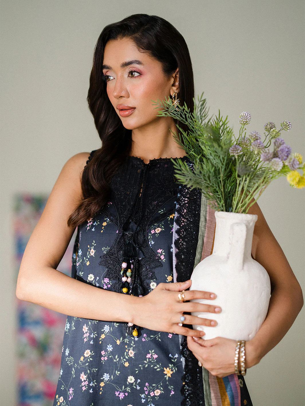 Faiza Faisal - Twilight Charm 3PC Unstitched Printed Lawn Suit