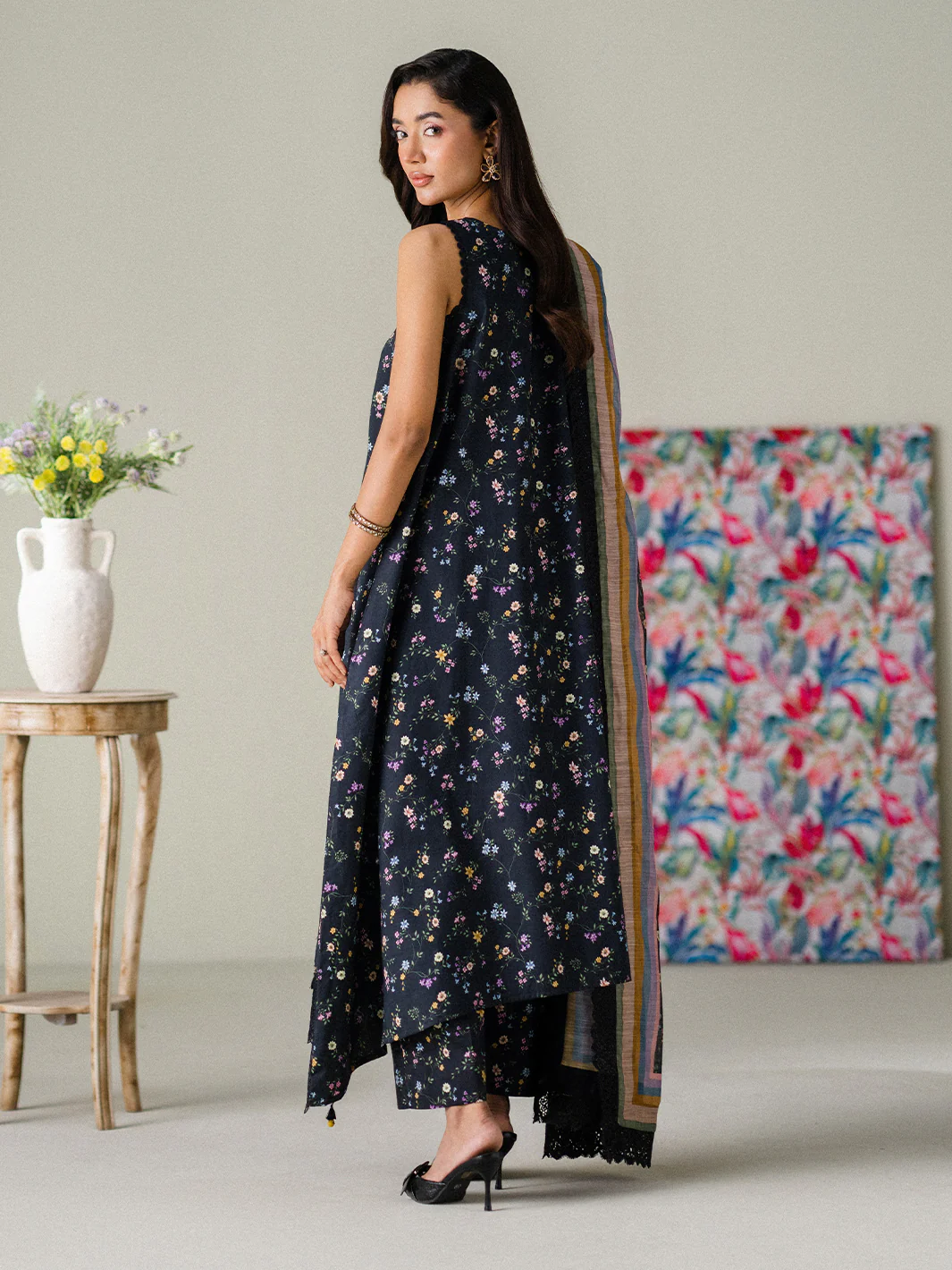 Faiza Faisal - Twilight Charm 3PC Unstitched Printed Lawn Suit