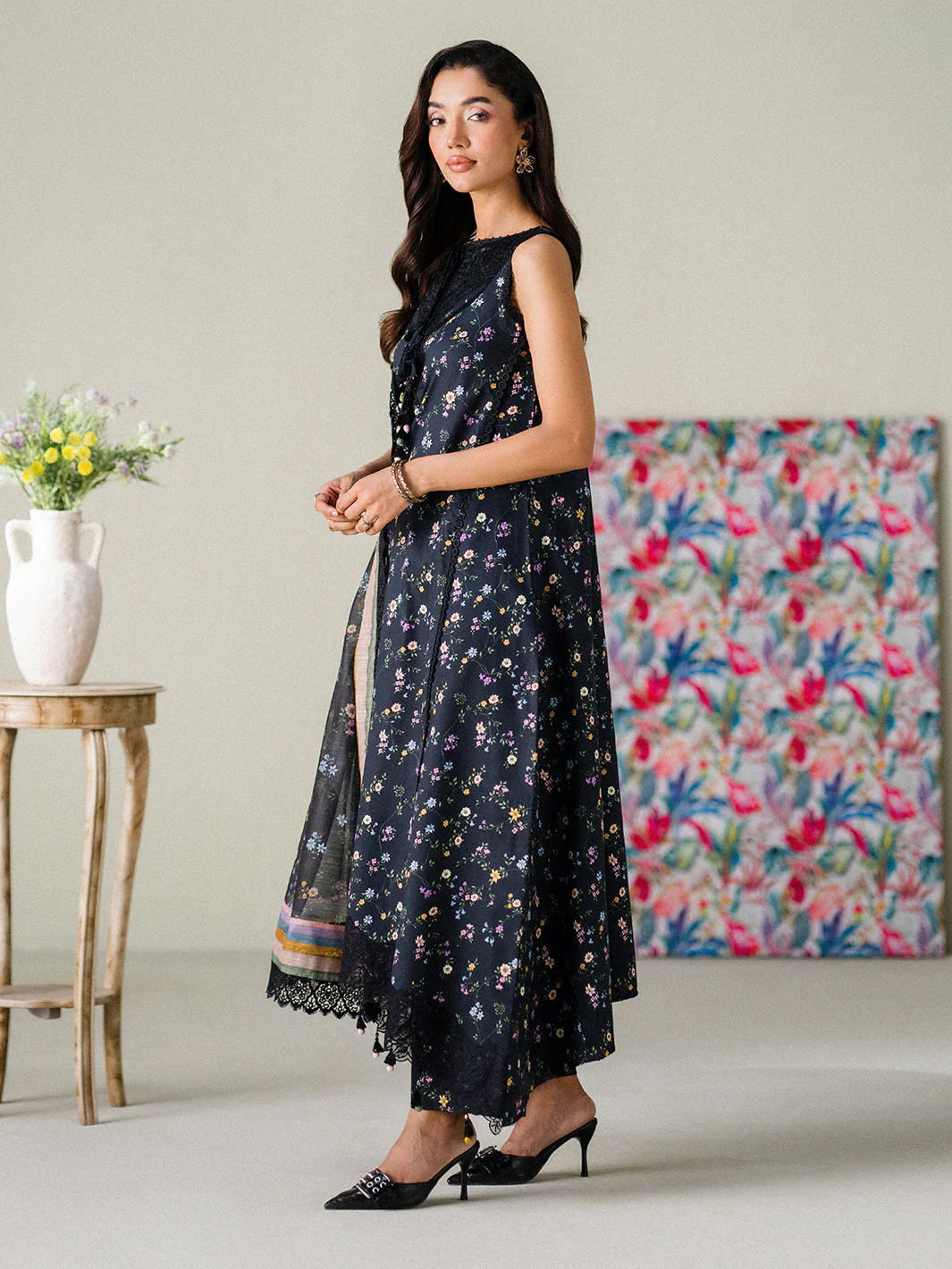 Faiza Faisal - Twilight Charm 3PC Unstitched Printed Lawn Suit