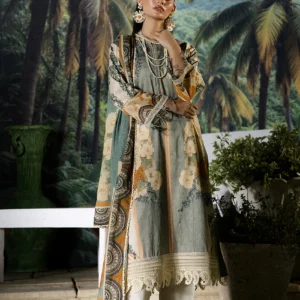 Ayesha Ibrahim – Mist Noor 3PC Unstitched Printed Lawn Suit